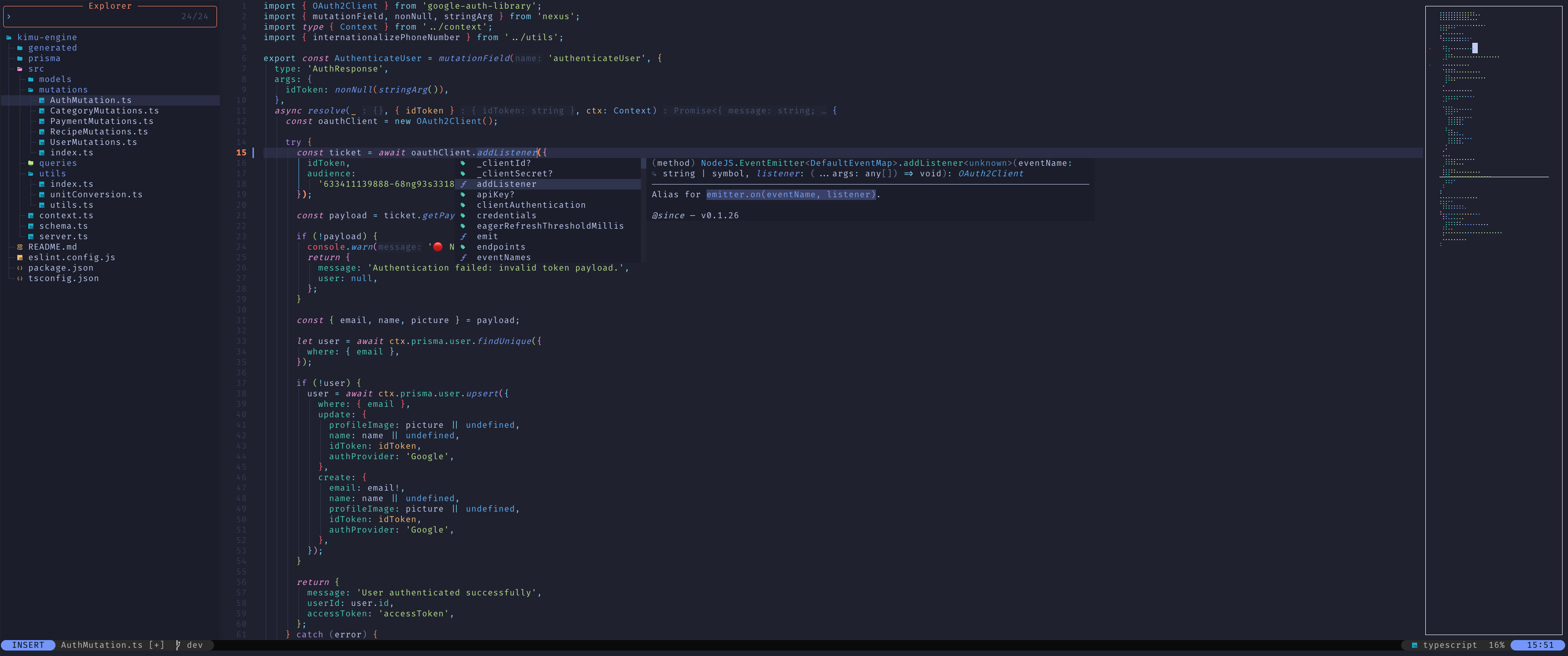 Typescript LSP
